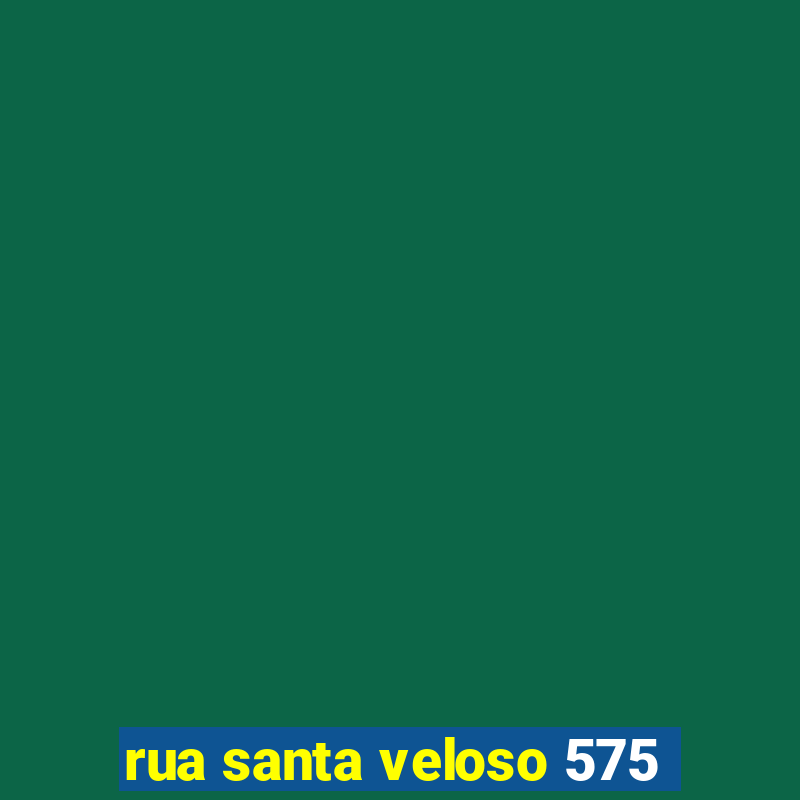 rua santa veloso 575