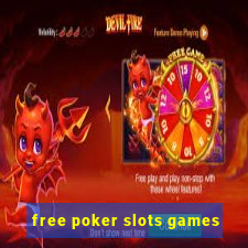 free poker slots games