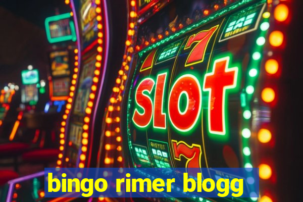 bingo rimer blogg