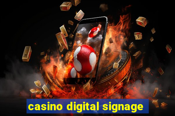 casino digital signage