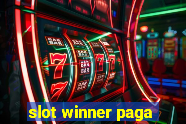 slot winner paga