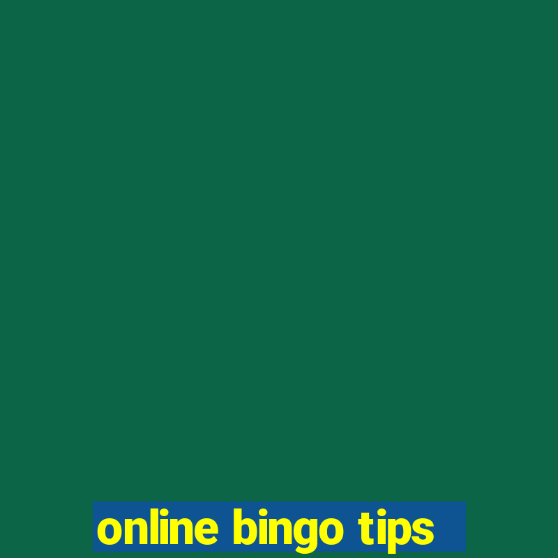 online bingo tips