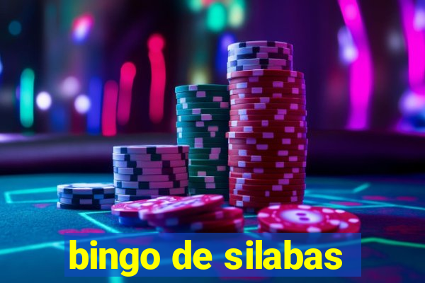 bingo de silabas