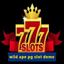 wild ape pg slot demo