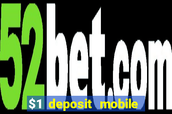 $1 deposit mobile casino australia