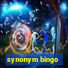 synonym bingo