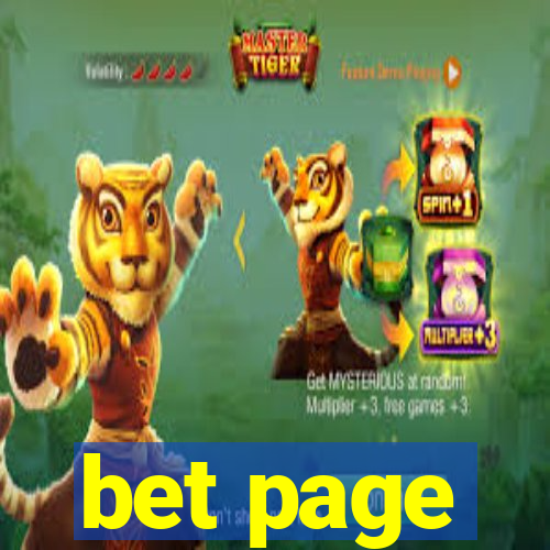 bet page