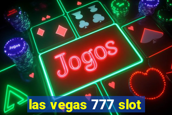 las vegas 777 slot