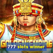 777 slots winner