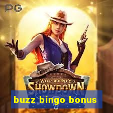 buzz bingo bonus