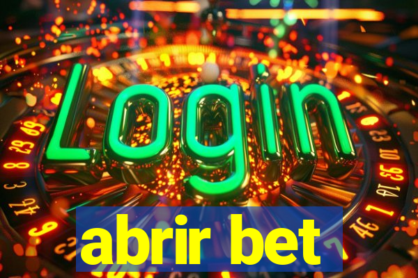 abrir bet