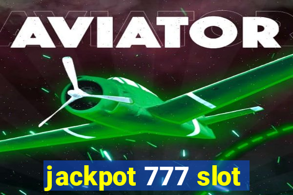 jackpot 777 slot