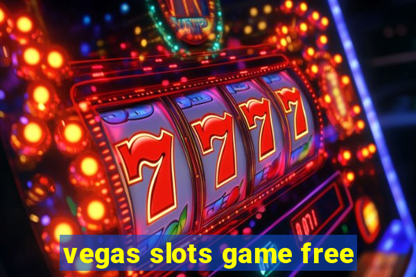 vegas slots game free