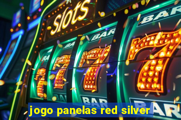 jogo panelas red silver