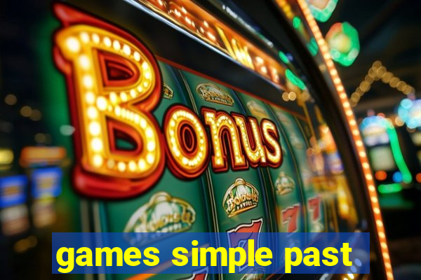 games simple past