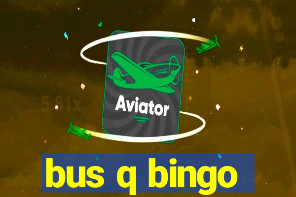 bus q bingo