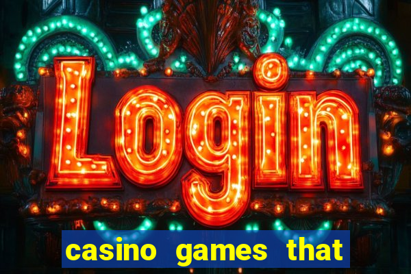 casino games that pay real money with no deposit