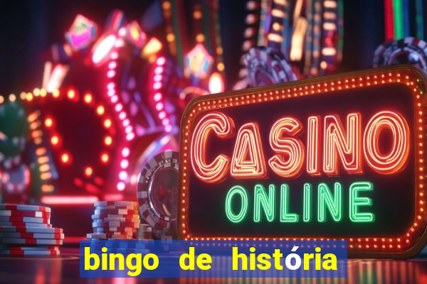 bingo de história 6 ano