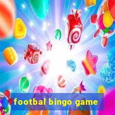 footbal bingo game