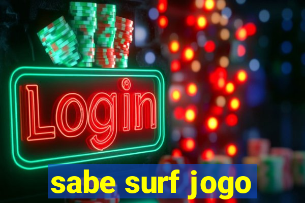 sabe surf jogo