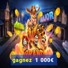 gagnez 1 000€ sur jow