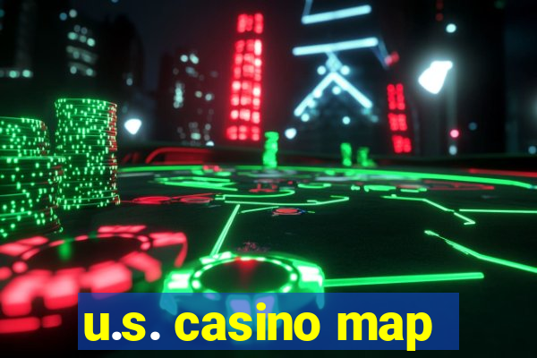 u.s. casino map