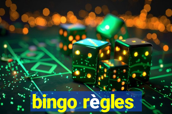 bingo règles