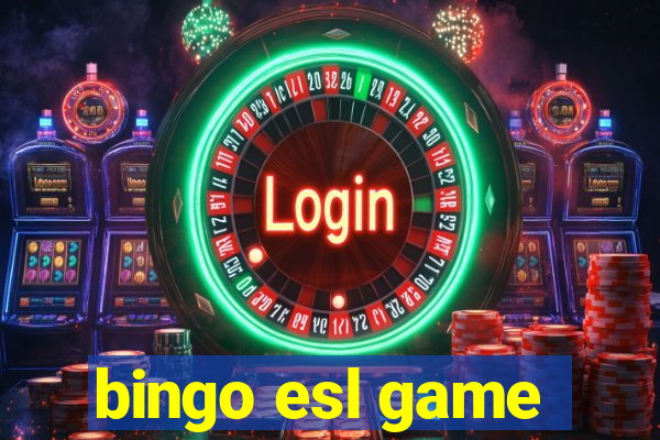 bingo esl game