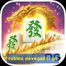 roblox navegador pc