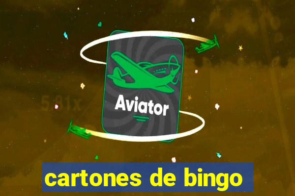 cartones de bingo