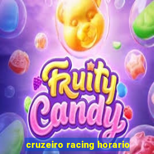 cruzeiro racing horario