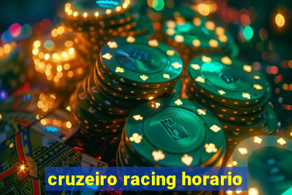 cruzeiro racing horario