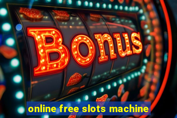 online free slots machine