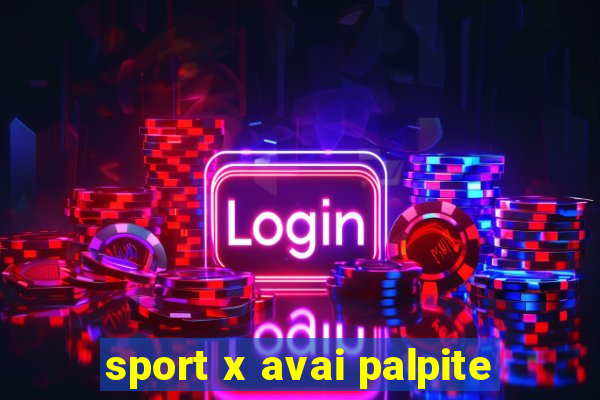 sport x avai palpite