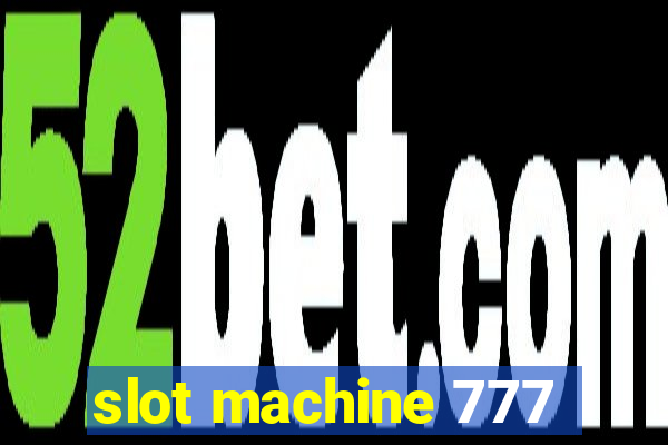 slot machine 777