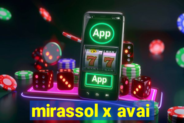 mirassol x avai