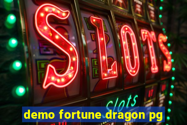 demo fortune dragon pg