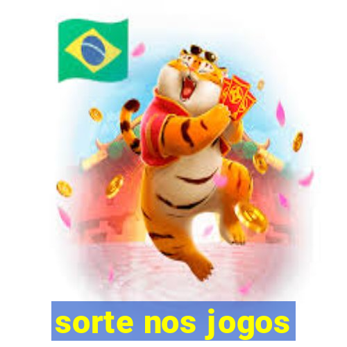 sorte nos jogos