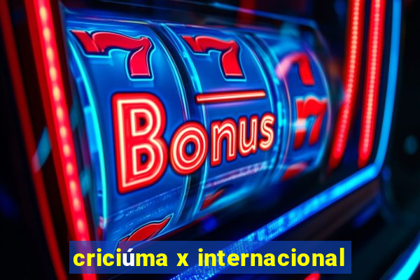 criciúma x internacional