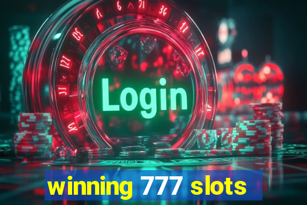 winning 777 slots