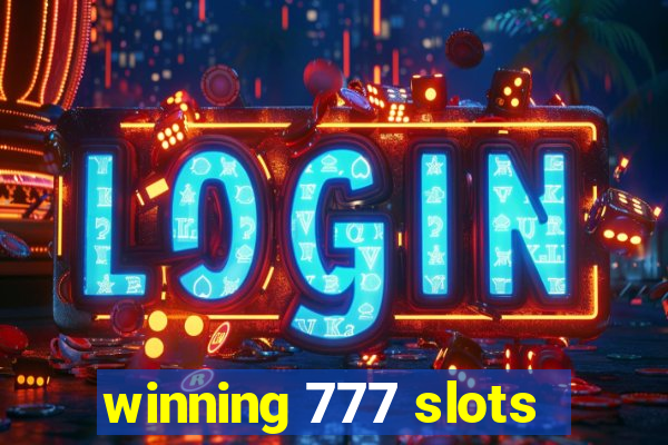 winning 777 slots