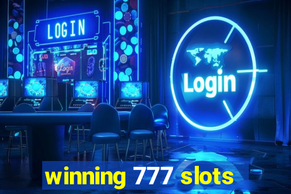 winning 777 slots