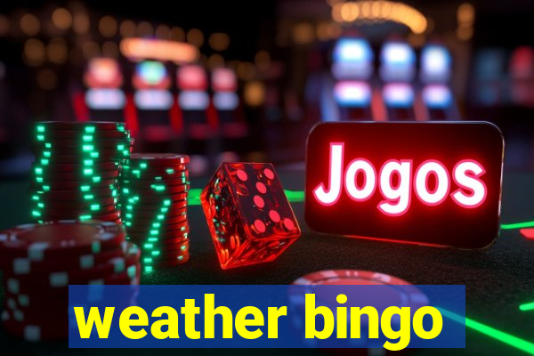 weather bingo