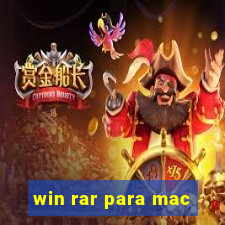 win rar para mac