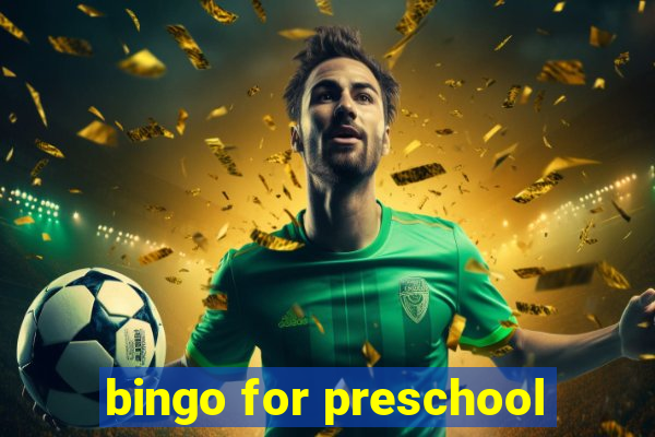 bingo for preschool