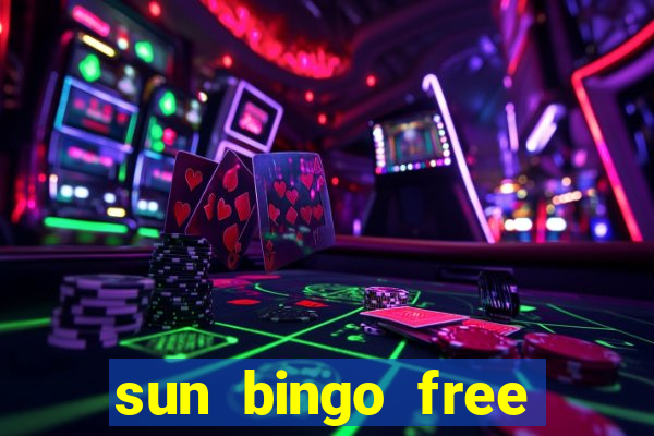 sun bingo free spins code