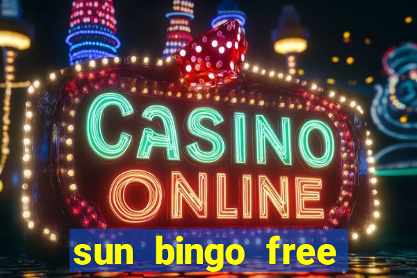 sun bingo free spins code