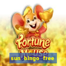 sun bingo free spins code