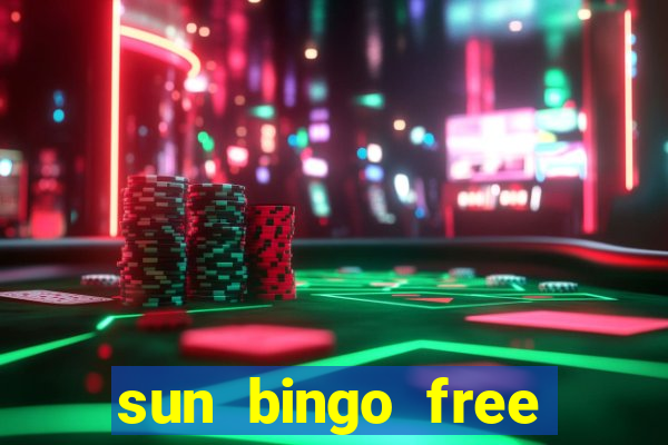 sun bingo free spins code