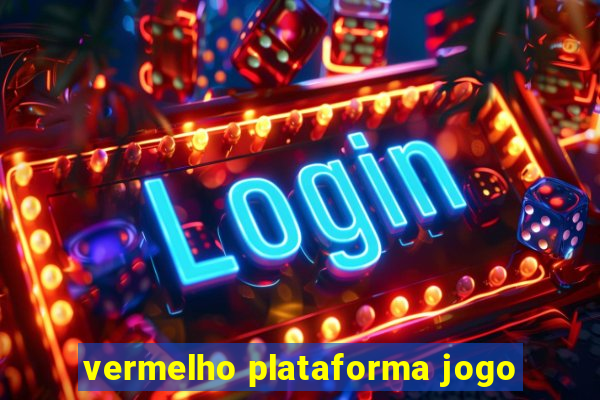 vermelho plataforma jogo